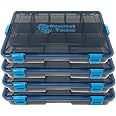 Reaction Tackle Ultimate Tackle Box Trays: Organize, Store, and Dominate with our 4-Pack Kit! Perfect for Anglers on the Go - 3600 4-pack