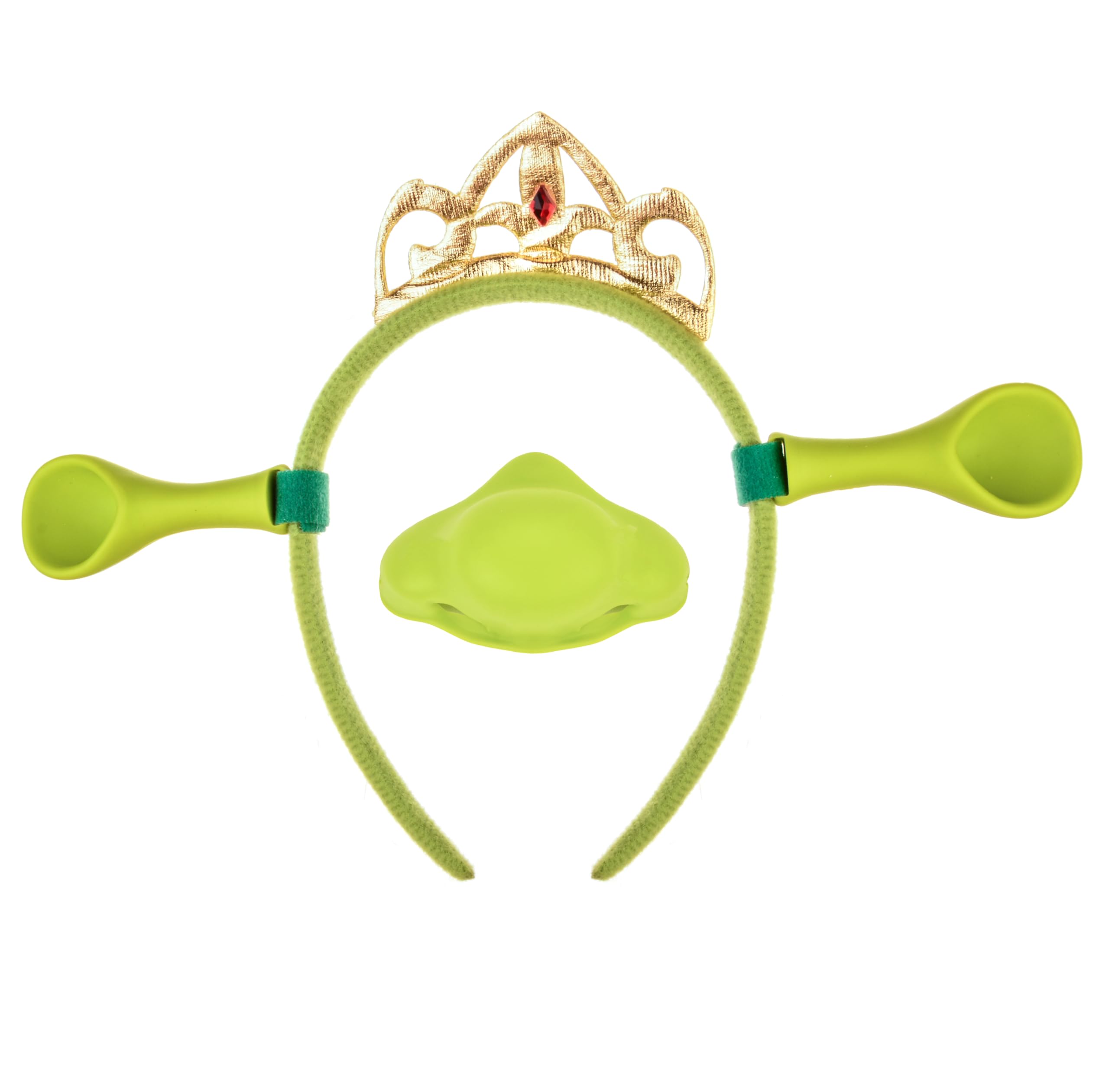 Photo 1 of **MISSING PARTS**
Halloween Costume Accessory Set with Green Antenna Headband and Silicone Nose Piece, Cosplay Party Dress Up Kit (Green and Gold)