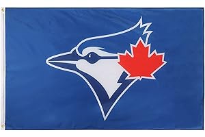 Blue Jays Flag for Fans Toronto, 3x5 Feet, Resistant Fading, Perfect for Dorm Room Decor and outdoor Banner.