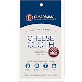 Guardsman Multi-Purpose Cheese Cloth for Painting, Staining, Polishing, Straining, Cooking, Crafts and More, 100% Cotton