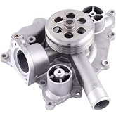 Gates 43543 Premium Engine Water Pump | Replaces QPW12 252-899 4792838AA 4792838AB DP996 20441 58645 T5103 18-899 5-9377 943543 AW7170 CP7170 18-1901 51-2243.