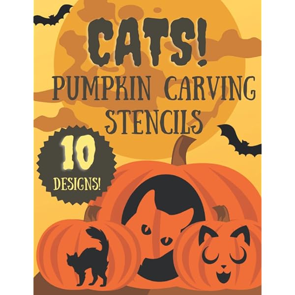 cats-and-dogs-pumpkin-carving-stencils-24-fun-jack-o-lantern-carving-templates-for-halloween-halloween-pumpkin-carving-stencils-press-ksg-9798847124058-amazon-com-books