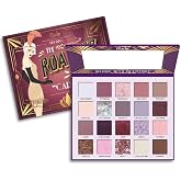 RUDE Roaring 20&rsquo;s Eyeshadow Palette | Bold, Velvety Matte &amp; Shimmer Shades for Vintage Glam Looks | Blendable, High-Pigment, Vegan &amp; Cruelty-Free Makeup Palette [Carefree]