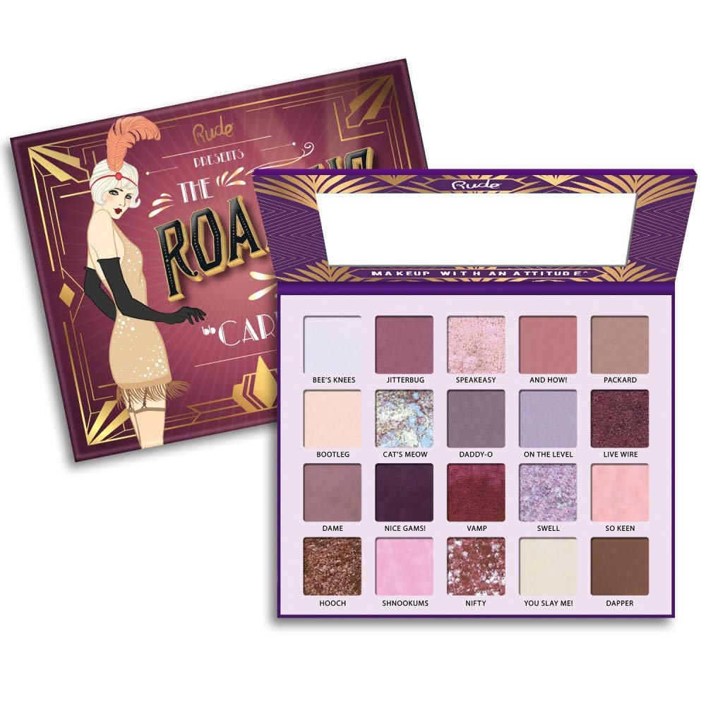 RUDE THE ROARING 20'S 20 Fabulous Shadow Palette [Carefree]
