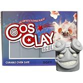 Cosclay Sculpt - Soft Gray - Flexible Polymer Clay (1lb)