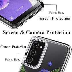 Unov Case Compatible with Galaxy A03s Clear with