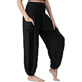 B BANGKOK PANTS Harem Pants Women Yoga Boho Clothes with Pockets