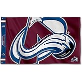 Colorado Avalanche Printed Header 3x5 Premium Banner Flag