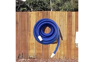 AUXPHOME Heavy Duty Wall-Mounted Metal Hose Bracket, Pool & Garden Hose Organizer - Holds Up to 60 Feet (50 lbs)