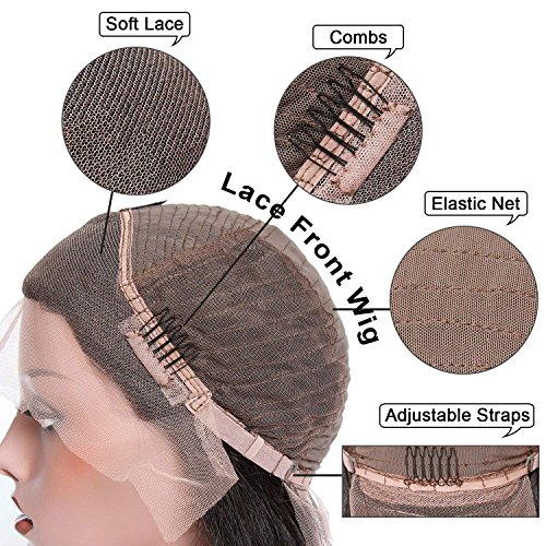 Premier-Loose-Curly-Lace-Front-Wigs-Brazilian-Remy-Human-Hair-Natural-Wave-Wigs-For-Black-Woman-With-Baby-Hair-14-Inches-Natural-Color-130-Density