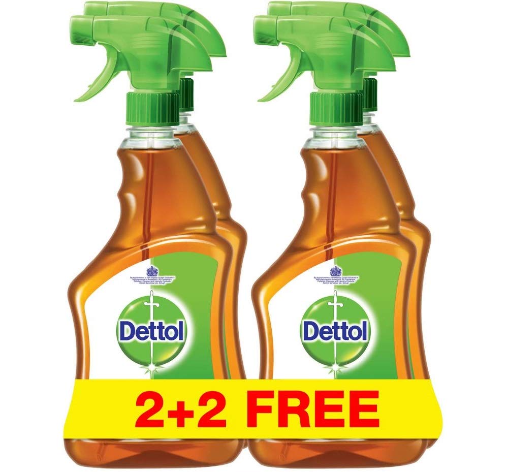 Dettol Antibacterial Surface Disinfectant Cleaner Trigger Spray, 500 ml