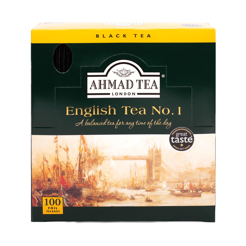 アーマッドティー イングリッシュティーNo.1 ティーバッグ 100袋 個包装 紅茶 大容量 業務用 AHMAD TEA商品画像