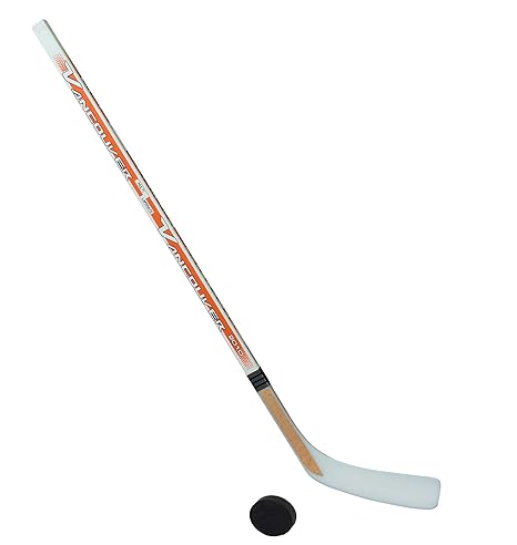 95 Cm Straight Trowel Puck Ice Hockey Stick Kids Set 1