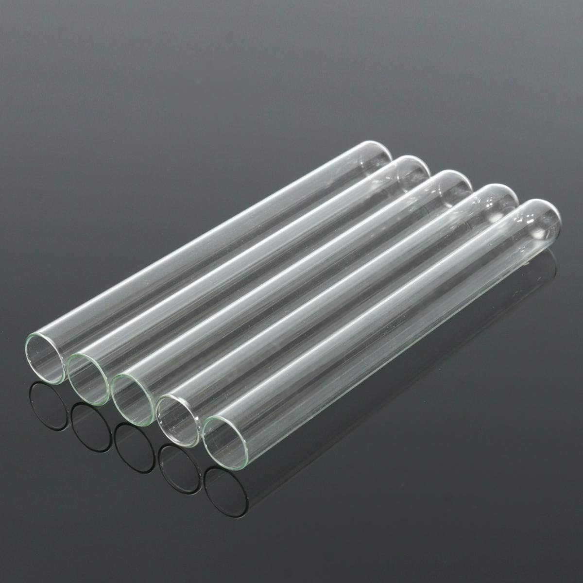 Molangfushi Flesta Glassware 5Pcs TransparentGlass Test Lab Borosilicate Tube In Diffrent Sizing For Laboratory - 007 Drying Rack