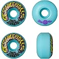 SANTA CRUZ Slime Balls Skateboard Wheels 53mm Snot Rockets 95A Pastel Blue