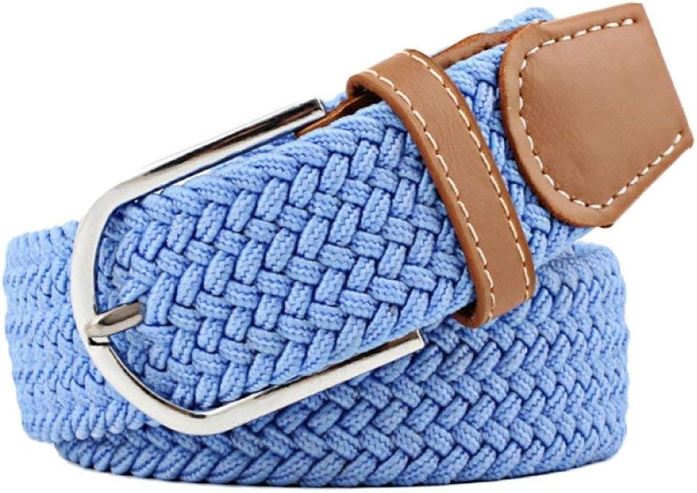 Cinturones Para Hombre Casual Paquete De 2 Cinturones Golf Color Negro Azul Talla 125cm
