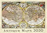 Antique Maps Calendar - Calendars 2019 - 2020 Wall Calendar - Photo Calendar - 12 Month Calendar by Helma (Multilingual Edition) by 