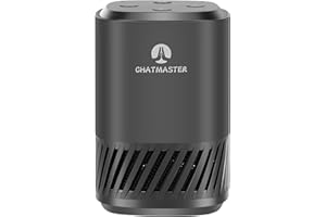 Chatmaster CMB-101 Black AI-Powered Smart Speaker, Wi-Fi, Alexa & ChatGPT, Minimalist Style