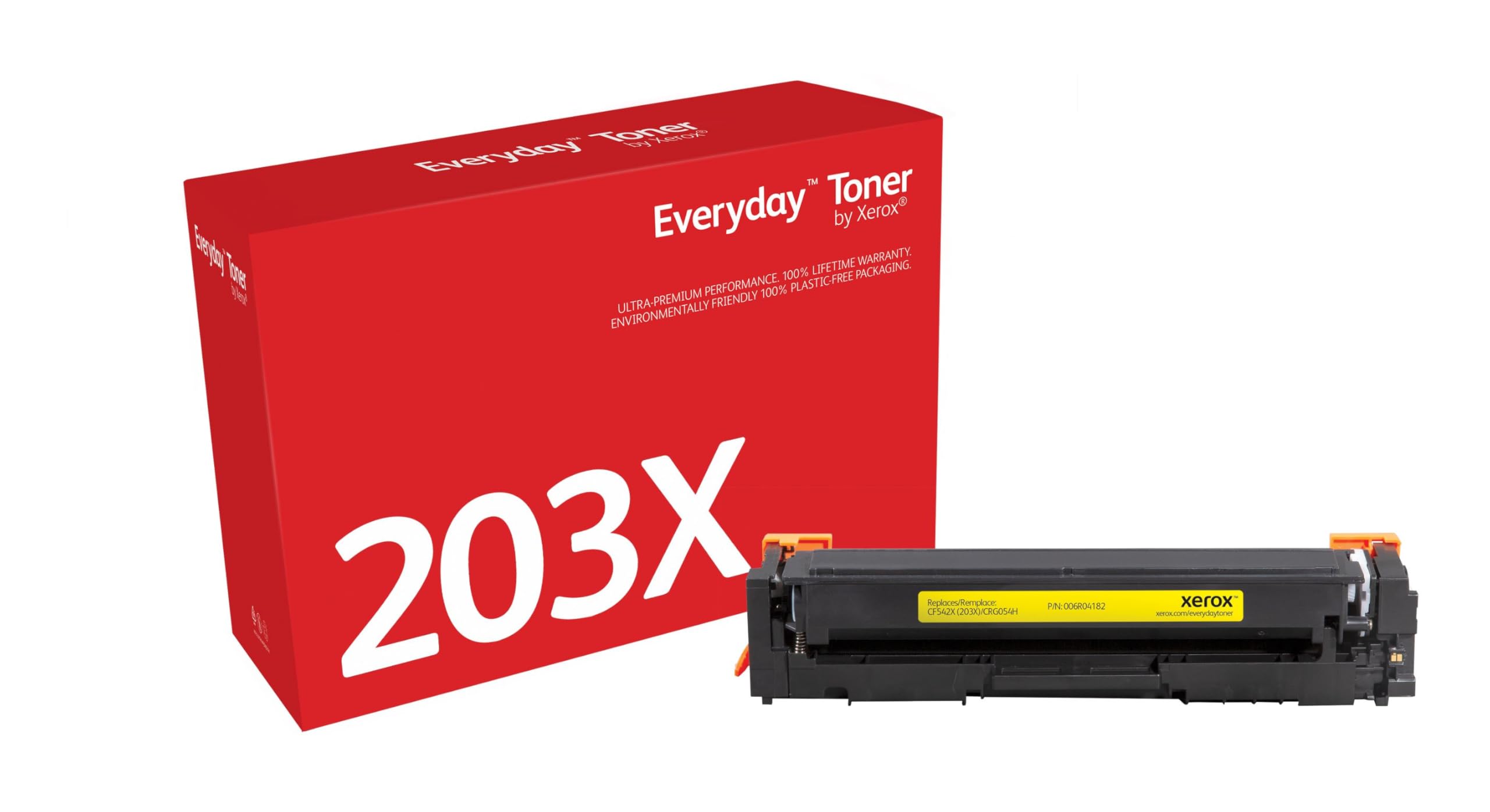 Xerox Everyday Compatible HP 203X CF542X Yellow Toner, High Capacity