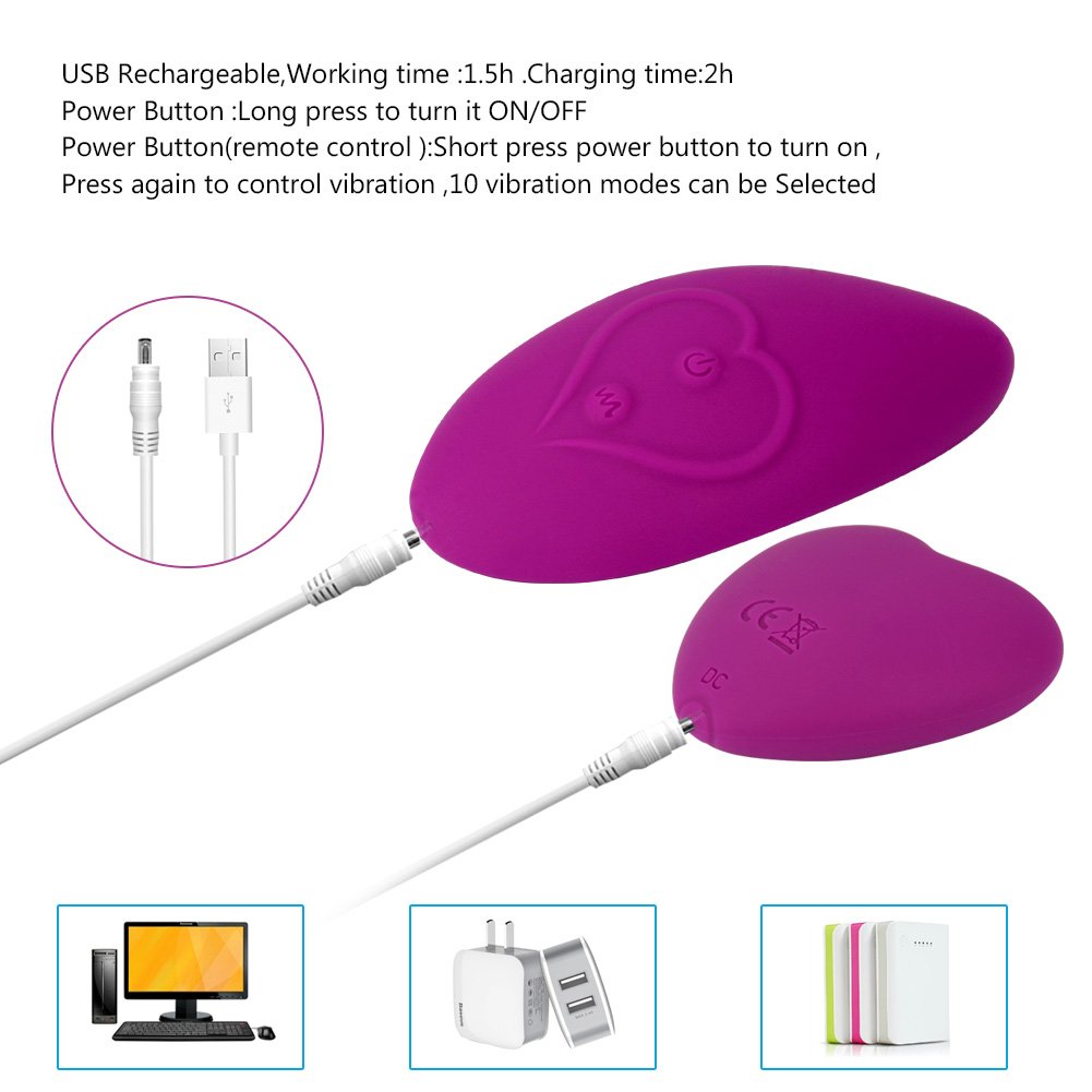 Wearable Panty Vibrator Wireless Remote Butterfly Vibrators Vibrating Panties Clitoris Stimulation,Waterproof Whisper Quiet Rechargable 10 Vibration Patterns Clitoral Stimulator for Women Couples