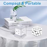 BEVA 4 Way Cube Extension Lead with USB 3 Ports 1.5m Cord White view 3