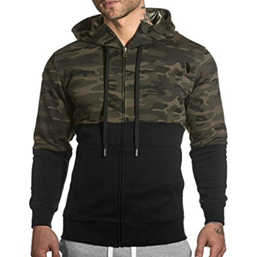 fitted workout hoodie