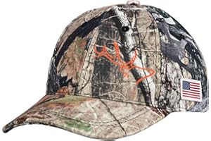 EDTREK Elite Youth High Performance Hunting Hat - Boys Girls Kids Camo Hat and Blaze Orange Baseball Cap