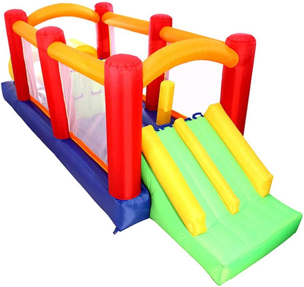 Cloud 9 Twin Racer Bounce House - Inflatable Obstacle Course