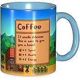 Flaskars Farm Game Inspired Coffee Mug – Star Valley Gamer Ceramic 11oz Coffee Cup Gift for Gamers & Friends