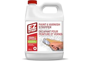 EZ Strip Professional Strength Paint and Varnish Stripper - 946ml - Strips Paint, Latex, Polyurethane, Shellac, Varish, Acryl