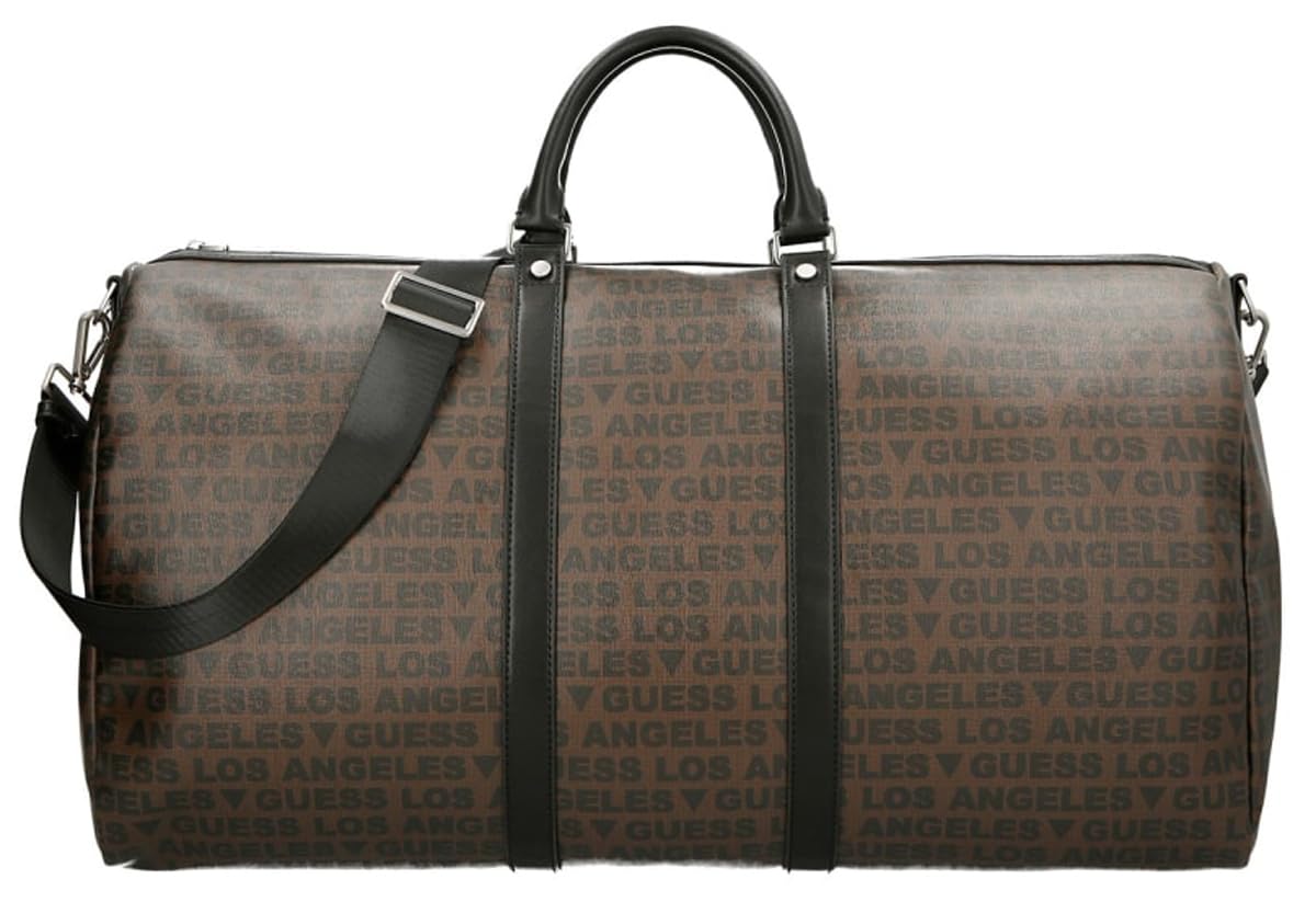 Guess TMDNLAP0335 Men's Dan La Weekender Bag Duffle Bag (Brown, One Size)