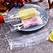 Gejoy 300 Pack Disposable Ice Cream Bags Ice Pop Bags Plastic Candy Bags Hot Sealing Packing Containers for Ice Pop Making Wedding Favor Gifts (Size 1)