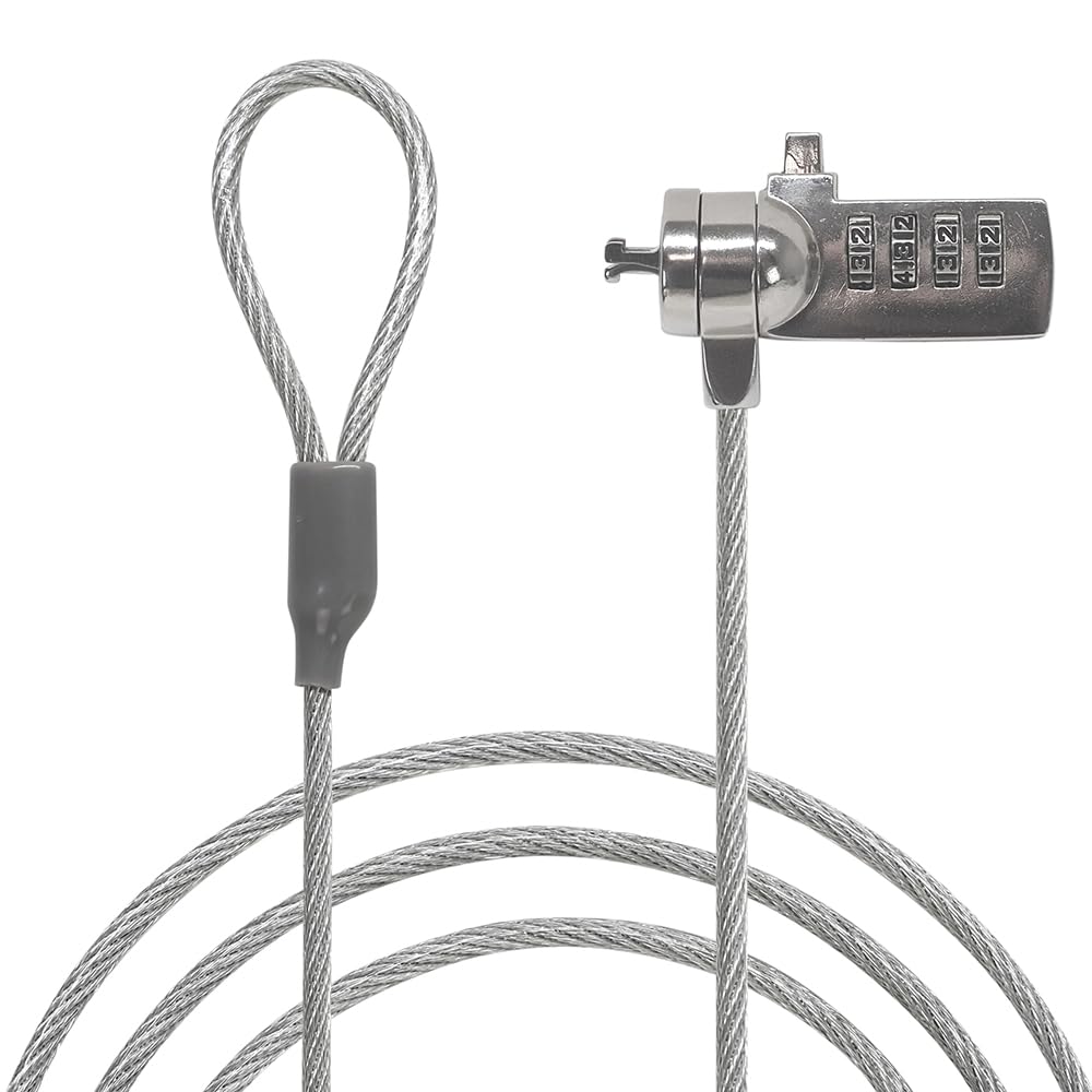 Waytex 73512 Replacement Slot for Laptop Cable Lock Black