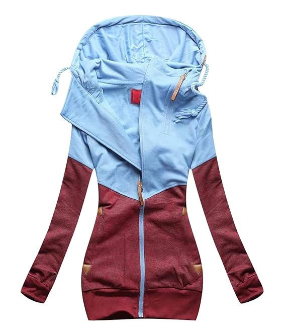 Sweatjacke Damen Kapuzenjacke Oversized Sweatshirt Hoodie Jacke Damen mit Kapuze Hoodies Sweatshirtjacke Sweatshirts Sweatjac