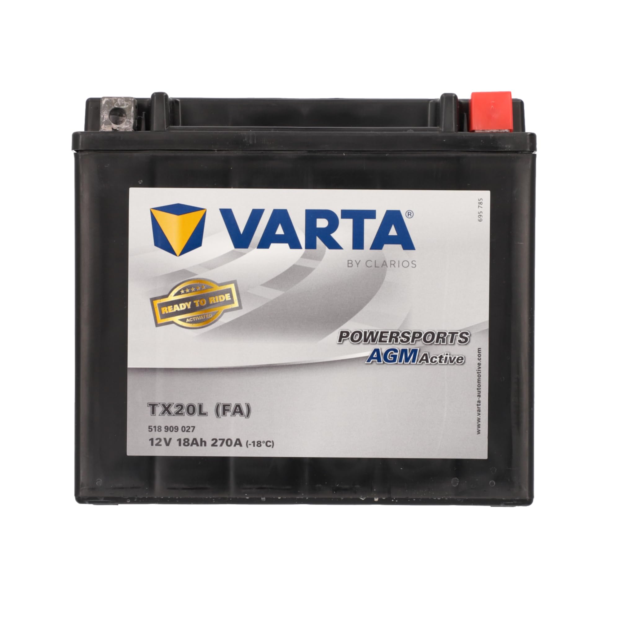 VARTA Motorradbatterie 18 Ah /