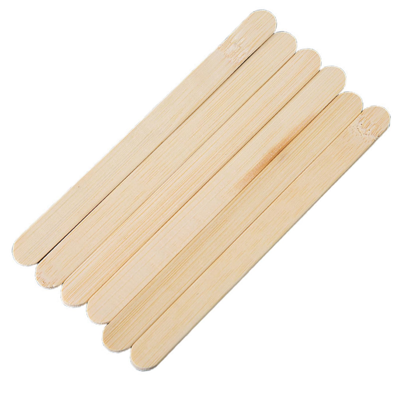 Photo 1 of 50 Pcs 6 inch Craft Sticks for Ice Cream Sticks,Popsicle,Craft Sticks, Treat Sticks,Ice Pop Sticks,DIY Crafts