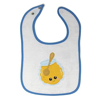white cotton baby bibs