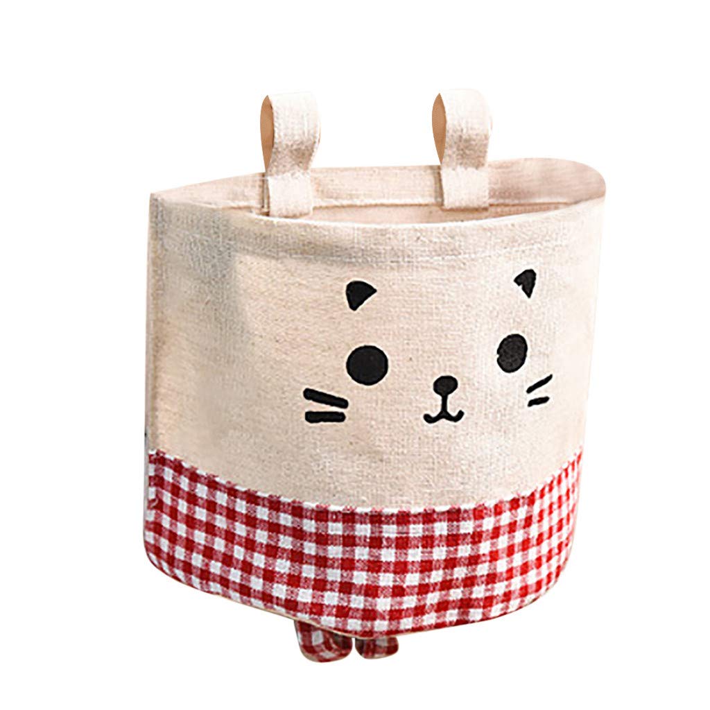 Baohooya Hängende Tasche,Hängeorganizer,Süß Katze Drucken