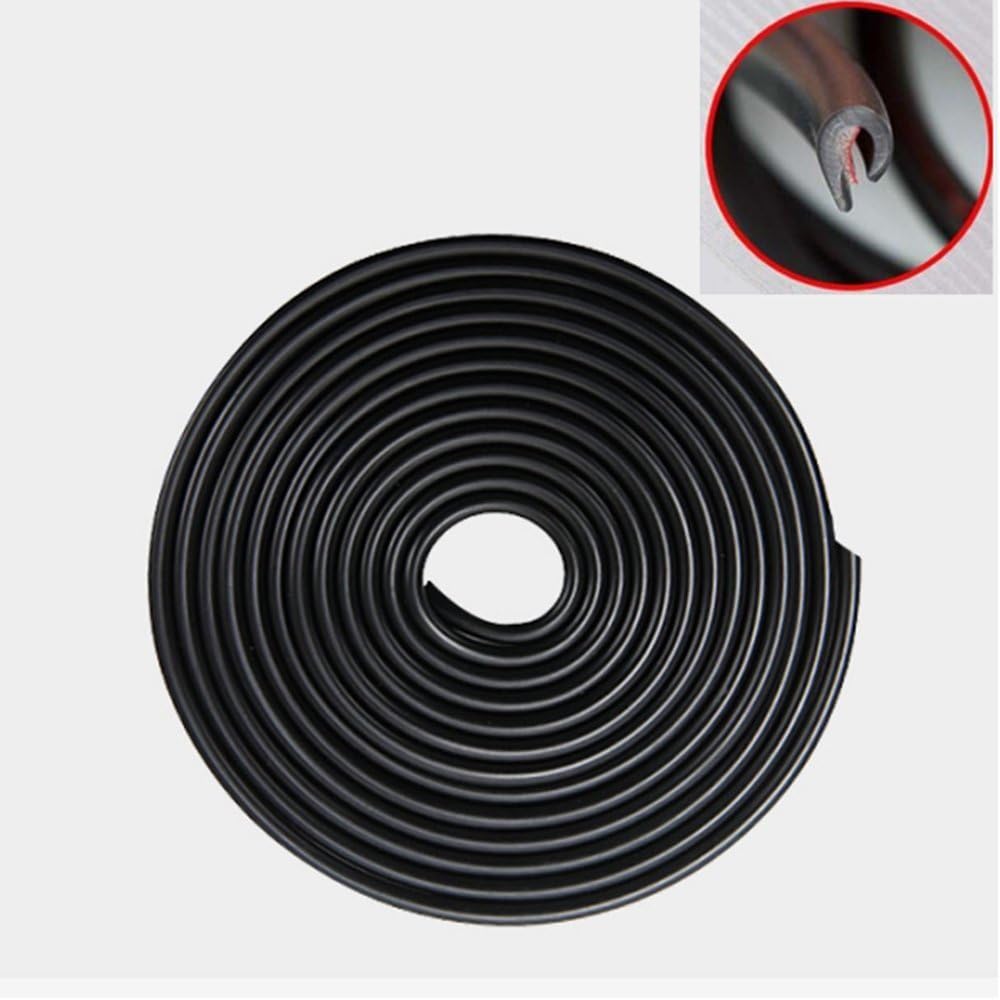 Car Door Edge Guard Trim 16Ft (5M) Car Edge Trim Rubber Seal Protector