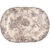 222 Fifth Adelaide Gold Serving Platter