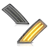 VIPMOTOZ Full Amber LED Strip Front Side Marker