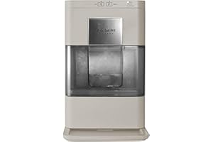 Frigidaire Nugget Ice Maker, Countertop Ice Machine with Transparent Window, Sonic Ice Maker with 44 lbs. Capacity, Auto Self