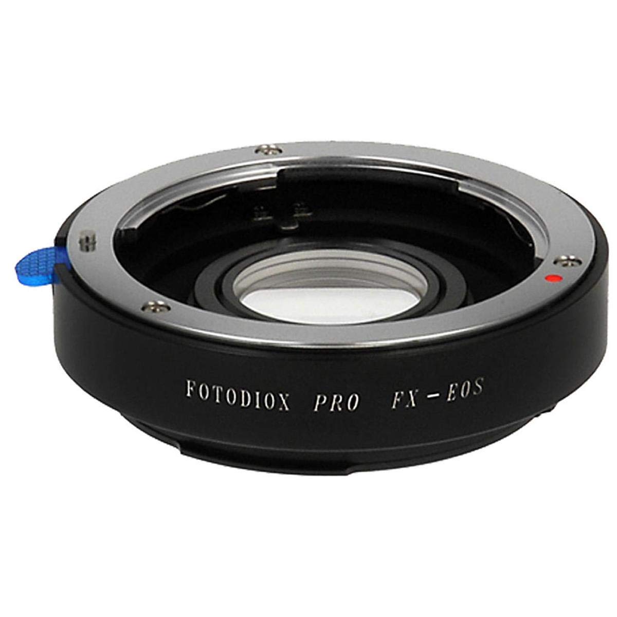 Fotodiox PRO FC10 Lens Adapter Compatible with Fujica X-Mount (135 Format) Lenses to EOS EF and EFS Mount Cameras - Includes Gen10 Focus Confirmation Chip
