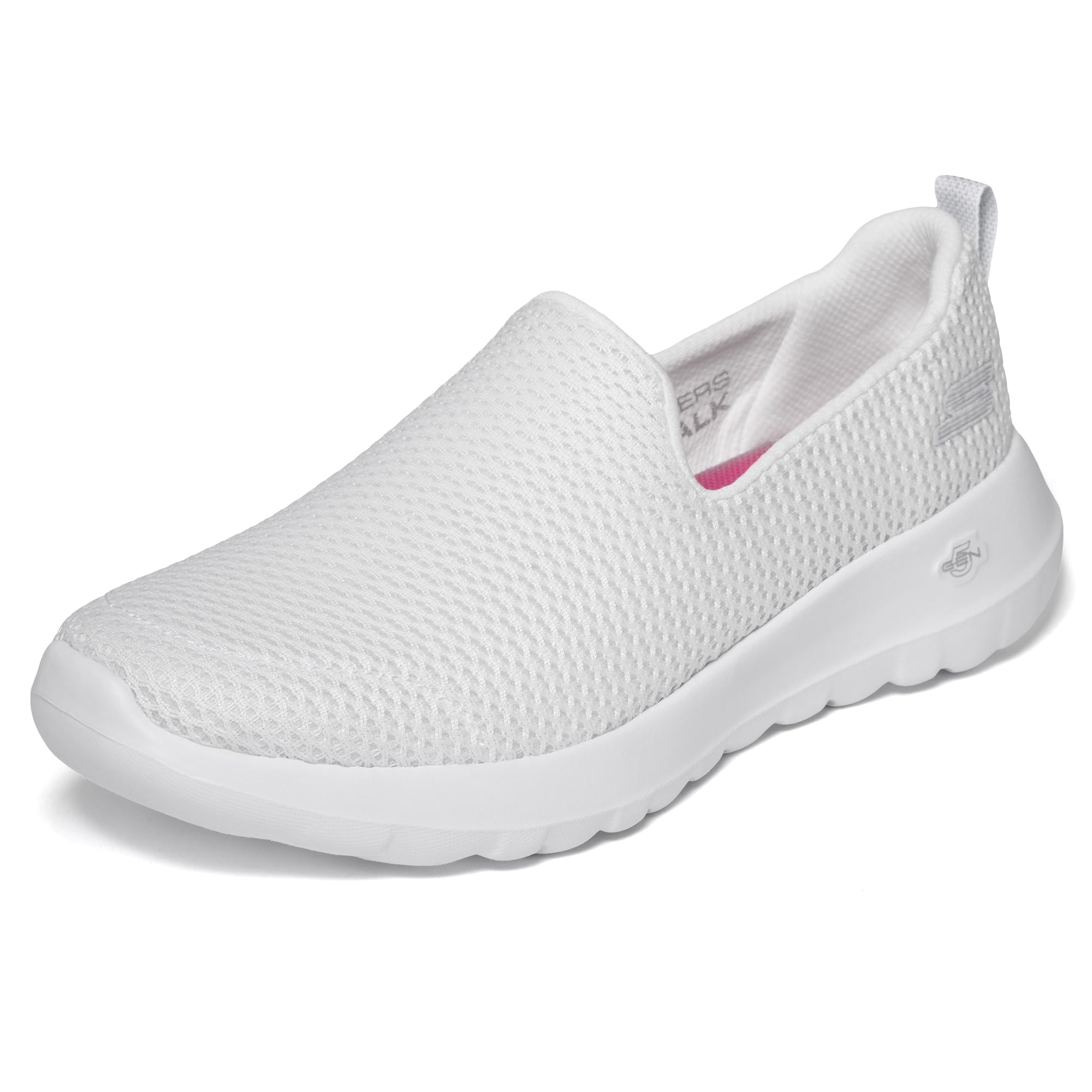 Skechers Women's Go Walk Joy Sneaker, White, 5.5 Image