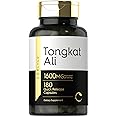 Carlyle Tongkat Ali for Men | 1600mg | 180 Count | Longjack Supplement | Eurycoma Longifolia | Non-GMO and Gluten Free
