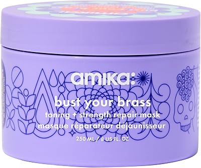Amika Bust Your Brass Toning + Strength Repair Hair Mask 250 ml