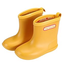 Tree Grandpa Yellow Toddler Rain Boots Size 10 Baby