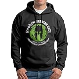 Richary Men's Crazy Race Logo Custom Hooded Sweatshirt