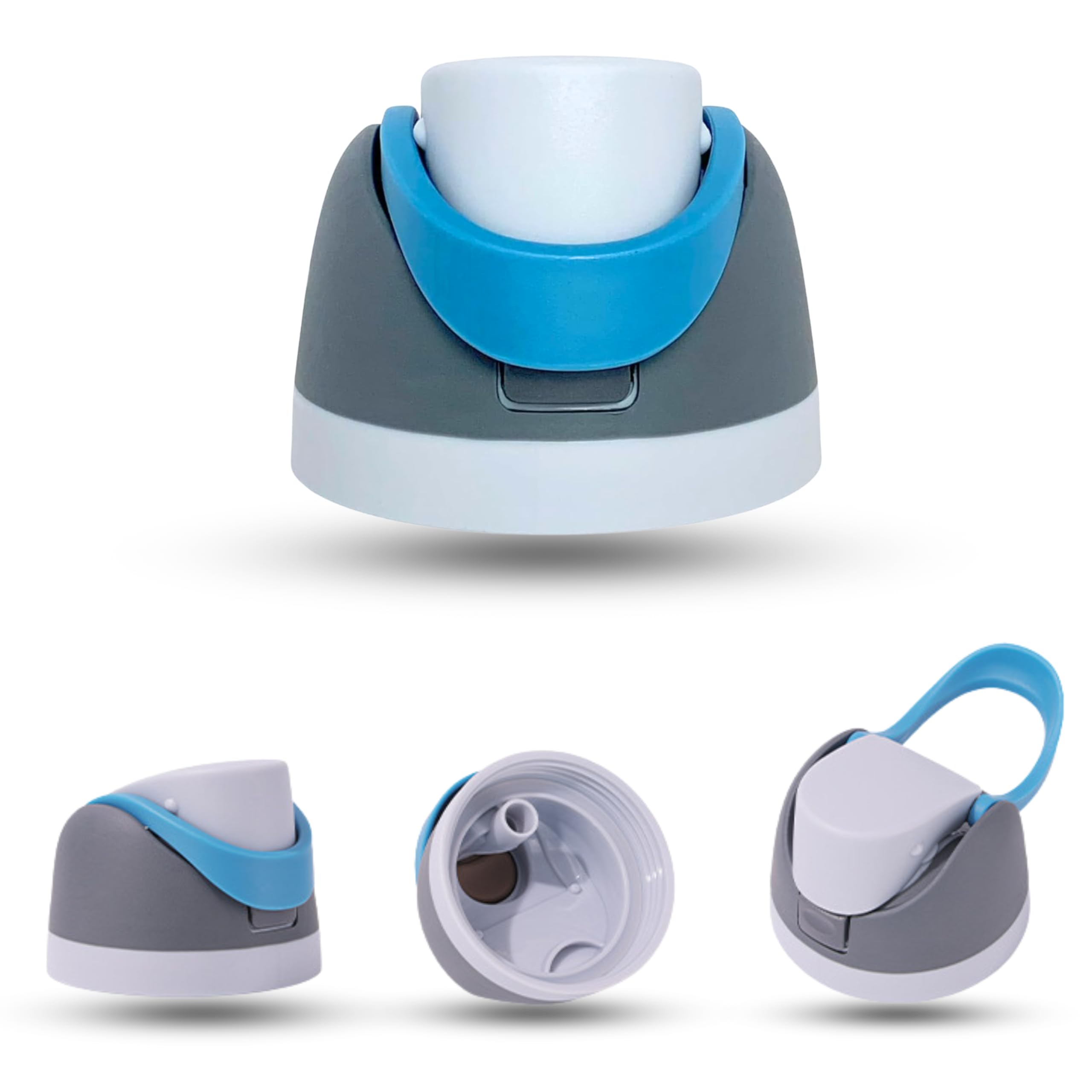 Photo 1 of Replacement Cap for Owala Freesip, One Button Water Bottle Top Lid Compatible with Owala Cup 16oz 24oz 32oz 40oz, BPA-Free Replacement Accessory for Owala Free Sip