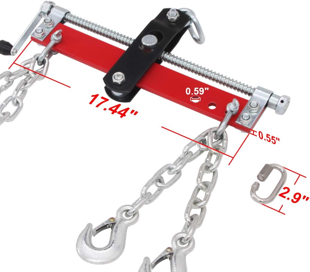Hydraker 1600Lbs Engine Load Leveler Engine Hoist Shop Crane Accessory: Automotive